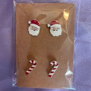 Christmas earrings